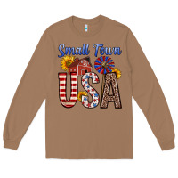 Toasted Coconut small town usa Long Sleeve Tee - Zillion Design Studio