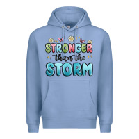 Colony Blue stronger than the storm Premium Hoodie - MaliasSmallBusiness