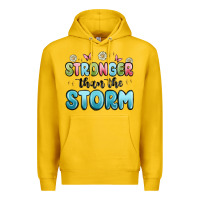 Lemon stronger than the storm Premium Hoodie - MaliasSmallBusiness