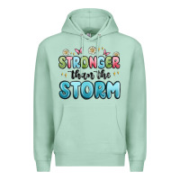 Seafoam stronger than the storm Premium Hoodie - MaliasSmallBusiness