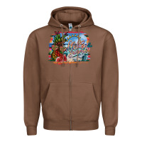 Chestnut hello summer Zipper Hoodie - SublimationCraftShop