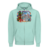 Seafoam hello summer Zipper Hoodie - SublimationCraftShop