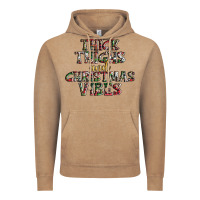 Vintage Coffee thick thighs and Christmas vibes Vintage Hoodie - AdoDesignShop