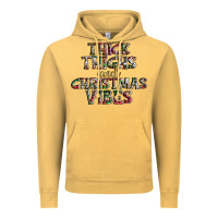 Vintage Mustard thick thighs and Christmas vibes Vintage Hoodie - AdoDesignShop