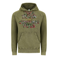 Vintage Olive thick thighs and Christmas vibes Vintage Hoodie - AdoDesignShop