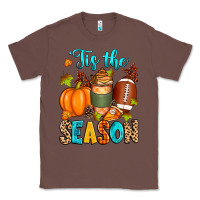 Chestnut 'tis the season american  football Classic Tee - Zillion Design Studio