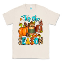 Natural 'tis the season american  football Classic Tee - Zillion Design Studio