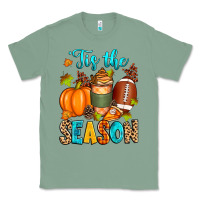 Sage 'tis the season american  football Classic Tee - Zillion Design Studio