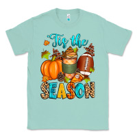 Seafoam 'tis the season american  football Classic Tee - Zillion Design Studio
