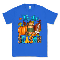 True Royal 'tis the season american  football Classic Tee - Zillion Design Studio