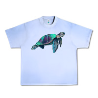 Grape Ice turtle Urban Heavy Tee - RanaPortraitStore