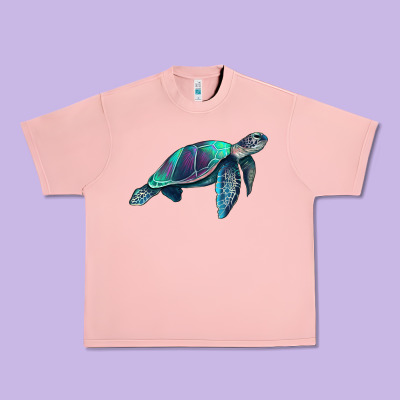 Turtle Urban Heavy Tee Designed By Ranaportraitstore
