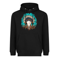 Black bull skull indian headdress Heavyweight Hoodie - JahusDesignShop