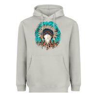 Moon Dust bull skull indian headdress Heavyweight Hoodie - JahusDesignShop