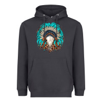Smoke bull skull indian headdress Heavyweight Hoodie - JahusDesignShop