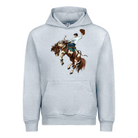 Heather Grey american paint horse rodeo cowboy Urban Hoodie - MaliasSmallBusiness
