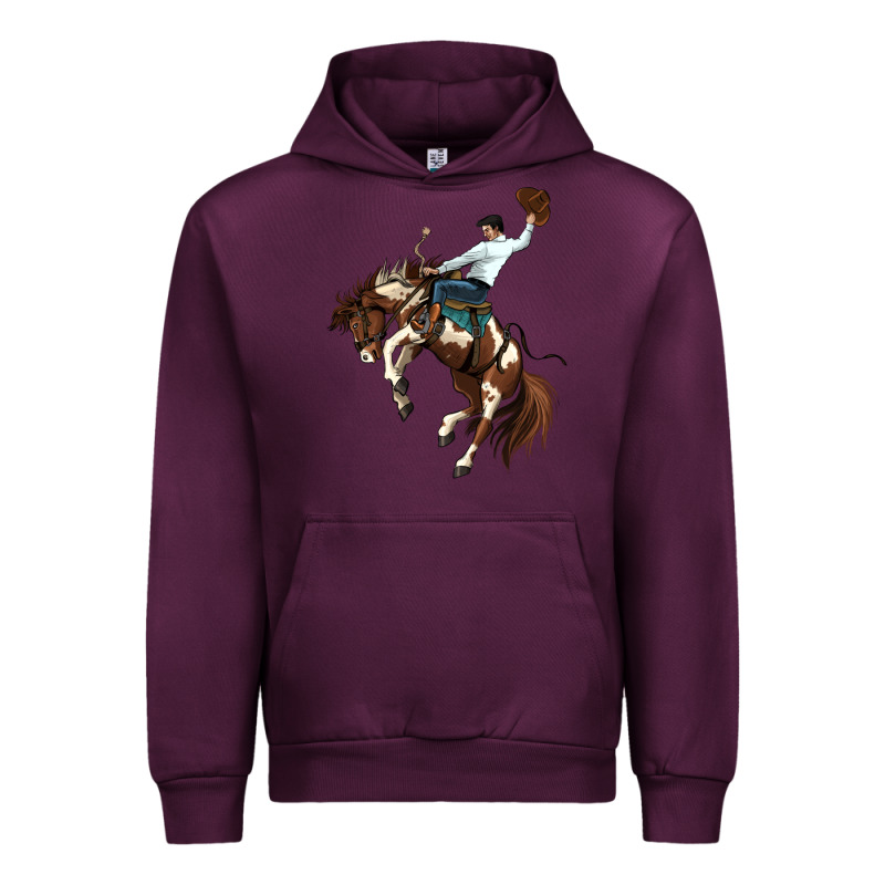American Paint Horse Rodeo Cowboy Urban Hoodie by MaliasSmallBusiness | Teevron