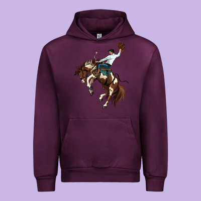 American Paint Horse Rodeo Cowboy Urban Hoodie Designed By Maliassmallbusiness