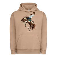 Pigment Burro american paint horse rodeo cowboy Urban Hoodie - MaliasSmallBusiness