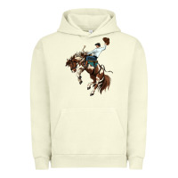 Pigment Pistachio american paint horse rodeo cowboy Urban Hoodie - MaliasSmallBusiness