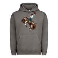 Pigment Tornado american paint horse rodeo cowboy Urban Hoodie - MaliasSmallBusiness