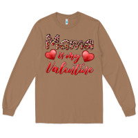 Toasted Coconut mama is my valentine Long Sleeve Tee - RanaPortraitStore