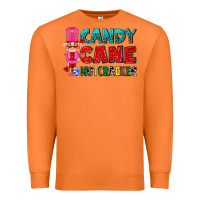 Carrot candy cane and pink nutcracker ado Premium Sweatshirt - AdoDesignShop