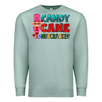 Seafoam candy cane and pink nutcracker ado Premium Sweatshirt - AdoDesignShop