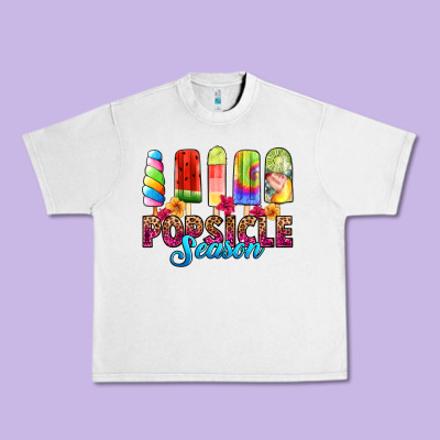 Popsicle Season Urban Heavy Tee Designed By Ranaportraitstore