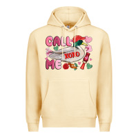Pina Colada call me valentine mallard duck Premium Hoodie - MaliasSmallBusiness