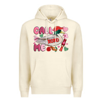 Sandshell call me valentine mallard duck Premium Hoodie - MaliasSmallBusiness