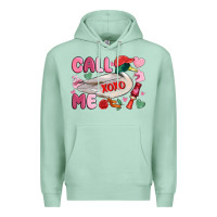 Seafoam call me valentine mallard duck Premium Hoodie - MaliasSmallBusiness