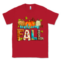 Red welcome fall Classic Tee - Zillion Design Studio