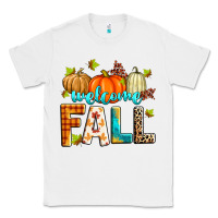 White welcome fall Classic Tee - Zillion Design Studio