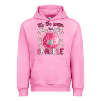 Fuchsia Pink it's the season to sparkle Urban Hoodie - MaliasSmallBusiness