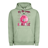 Pigment Oil Green it's the season to sparkle Urban Hoodie - MaliasSmallBusiness