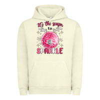 Pigment Pistachio it's the season to sparkle Urban Hoodie - MaliasSmallBusiness