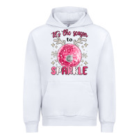 White it's the season to sparkle Urban Hoodie - MaliasSmallBusiness