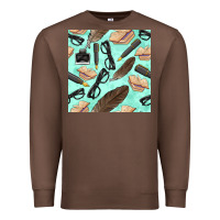 Chestnut literature seamless pattern Premium Sweatshirt - BundleAndBundleShop