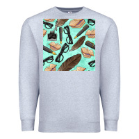 Heather Grey literature seamless pattern Premium Sweatshirt - BundleAndBundleShop