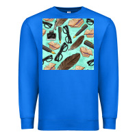 True Royal literature seamless pattern Premium Sweatshirt - BundleAndBundleShop