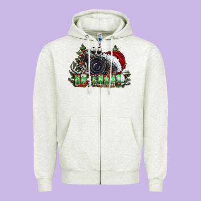 Oh,snap! Zipper Hoodie Designed By Cowhidedigitalart
