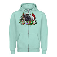 Seafoam oh,snap! Zipper Hoodie - CowhideDigitalArt
