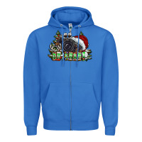 True Royal oh,snap! Zipper Hoodie - CowhideDigitalArt