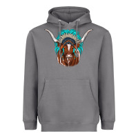 Storm texas longhorn indian headdress Heavyweight Hoodie - JahusDesignShop