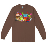Chestnut art teacher coffee cups Long Sleeve Tee - texasbilliewilder
