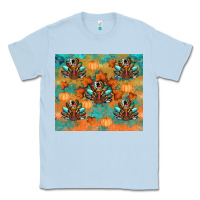 Dusty Blue thanksgiving turkey fall Classic Tee - RanaPortraitStore