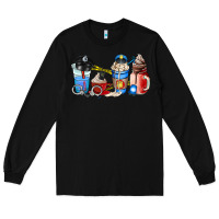 Black police coffee cup Long Sleeve Tee - AdoDesignShop