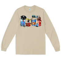 Mushroom police coffee cup Long Sleeve Tee - AdoDesignShop