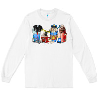 White police coffee cup Long Sleeve Tee - AdoDesignShop